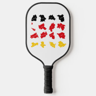 Flag of German States Pickleball Paddle