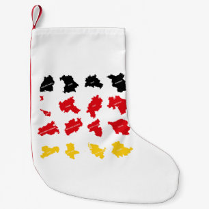 Flag of German States Small Christmas Stocking