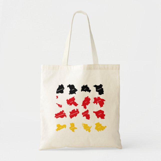 Flag of German States Tote Bag (Front)