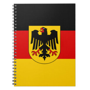 Flag of Germany - Bundesdienstflagge Notebook