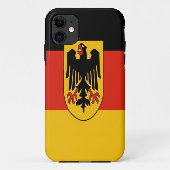 Flag of Germany Case-Mate iPhone Case (Back)