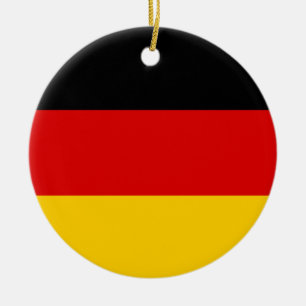 Flag of Germany Ceramic Ornament