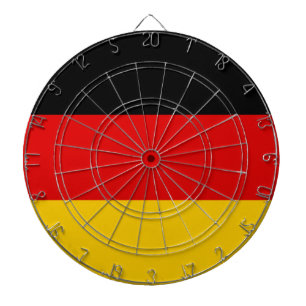 Flag of Germany (Deutschland) Dartboard