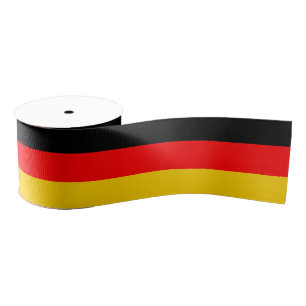 Flag of Germany Grosgrain Ribbon