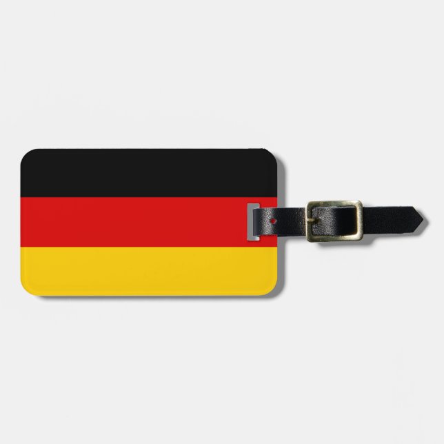 Flag of Germany Luggage Tag (Front Horizontal)