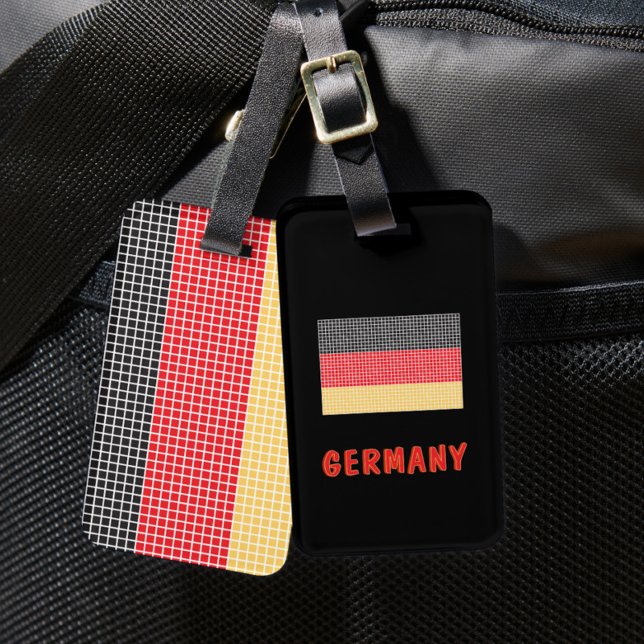 Flag of Germany Luggage Tag (Creator Uploaded)