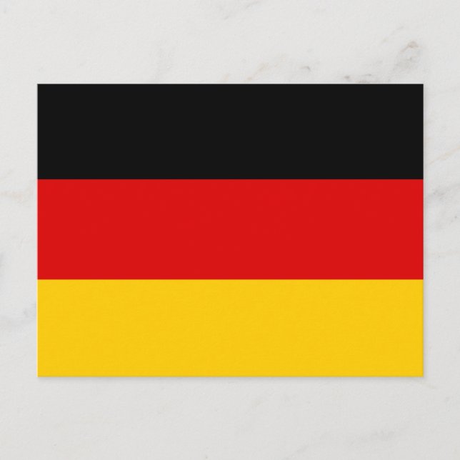 Flag of Germany Postcard (Front)
