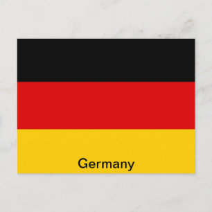 Flag of Germany Postcard