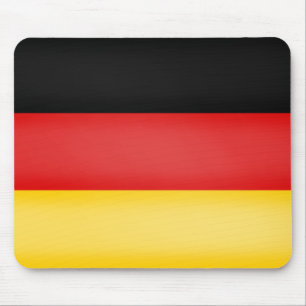 Flag of Germany Schwarz Rot Gold Patriotic Colours Mouse Pad
