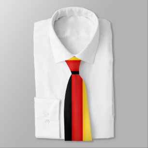 Flag of Germany Schwarz Rot Gold Patriotic Colours Tie