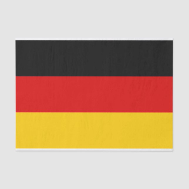Flag of Germany Tissue Paper (Front)
