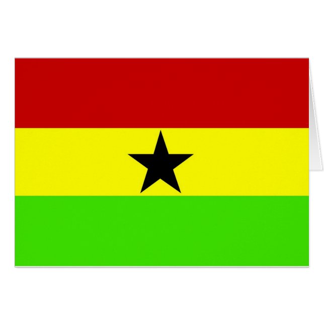 Flag of Ghana (Front Horizontal)