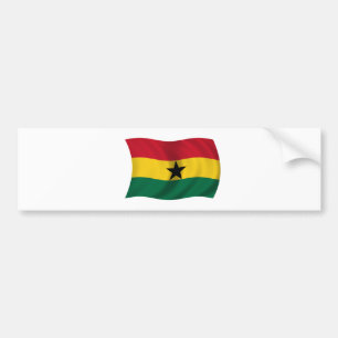 Flag of Ghana Bumper Sticker