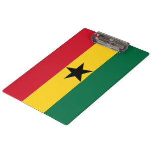 Flag of Ghana Clipboard