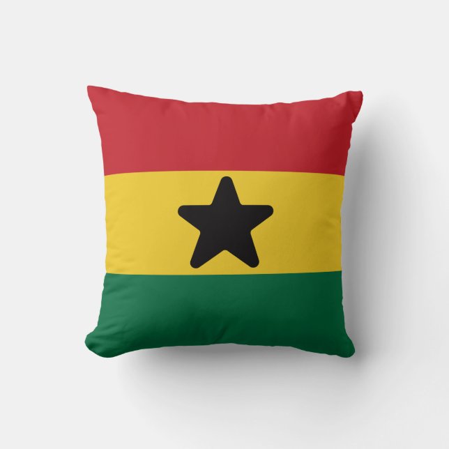 Flag of Ghana Cushion (Front)
