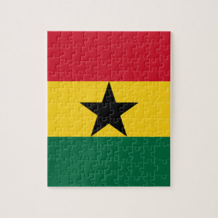 Flag of Ghana Jigsaw Puzzle