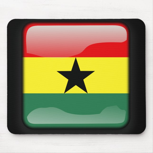 Flag of Ghana Mouse Pad (Front)