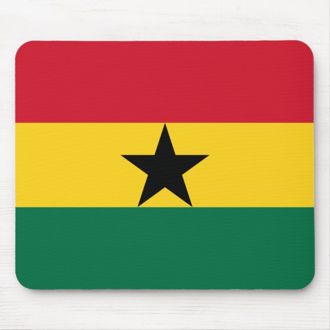 Flag of Ghana Mouse Pad (Front)