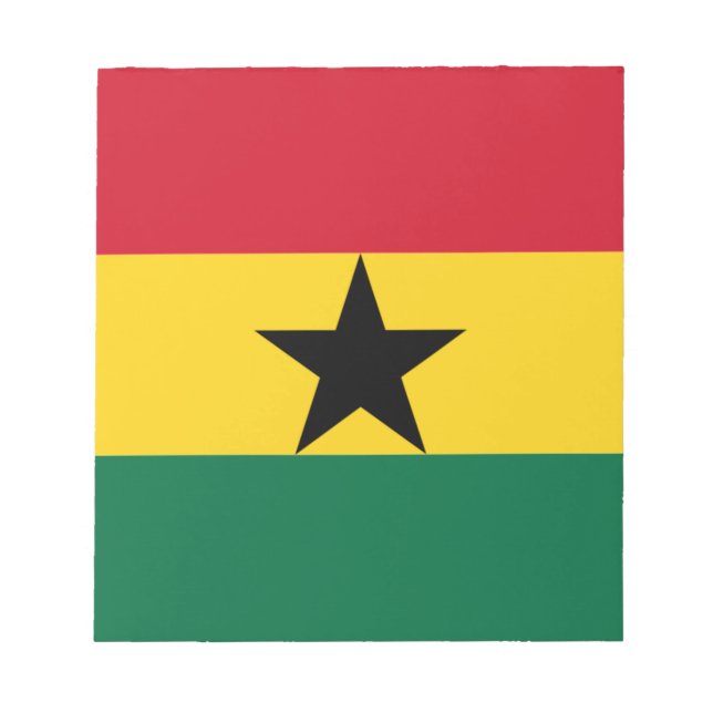 Flag of Ghana Notepad (Front)