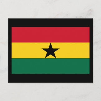 Flag of Ghana Postcard