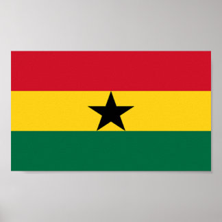 Flag of Ghana Poster