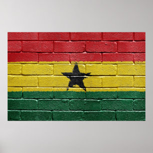 Flag of Ghana Poster