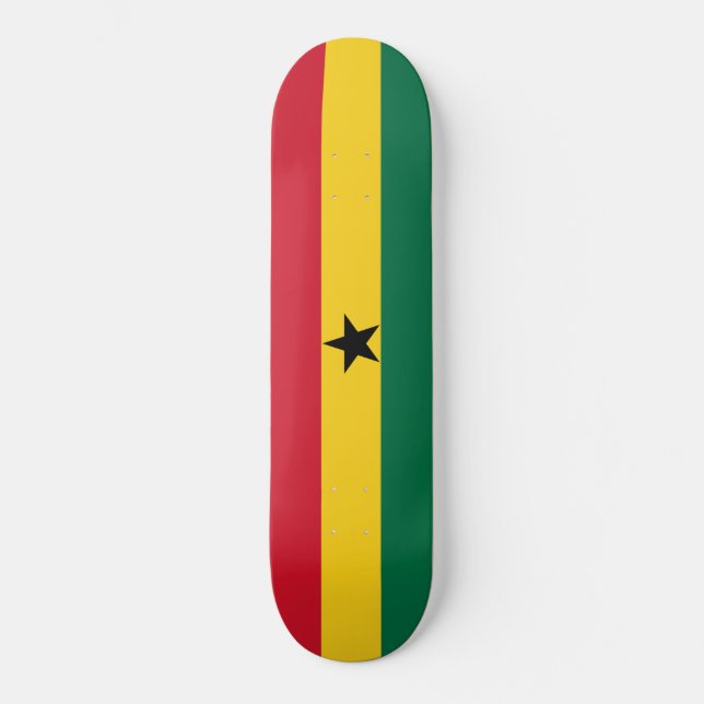 Flag of Ghana Skateboard (Front)