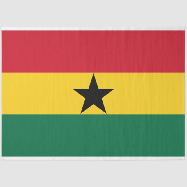 Flag of Ghana Tissue Paper (Front)