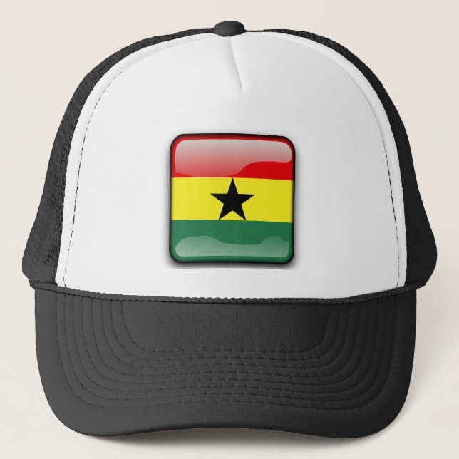 Flag of Ghana Trucker Hat (Front)