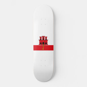 Flag of Gibraltar Skateboard