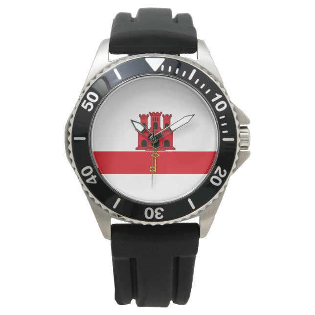 Flag of Gibraltar Watch (Front)