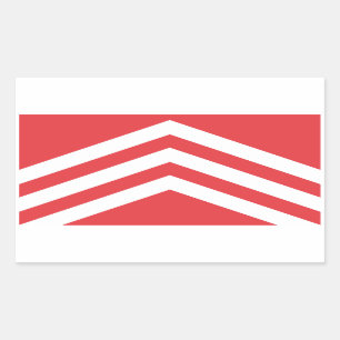 Flag of Glamorgan Rectangular Sticker