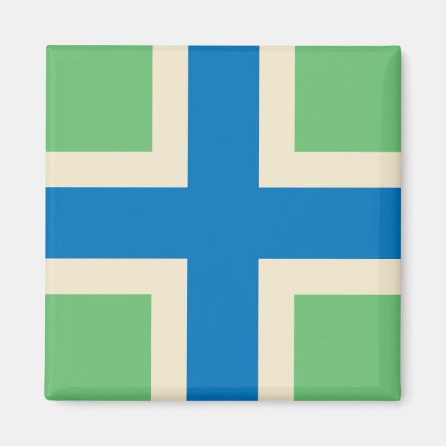 Flag of Gloucestershire (UK county) Magnet (Front)
