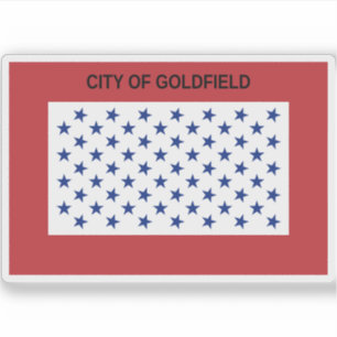 Flag of Goldfield, Colorado