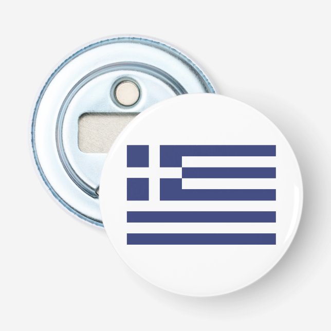Flag of Greece Bottle Opener (Front)