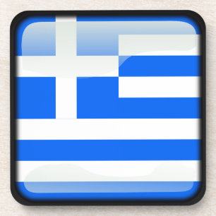 Flag of Greece Coaster