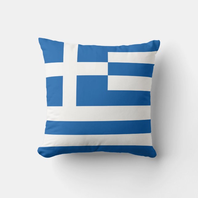 Flag of Greece Cushion (Front)