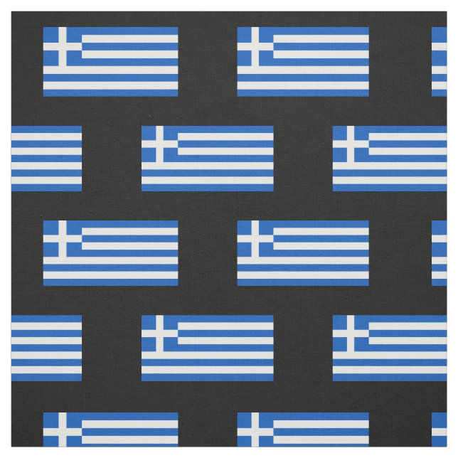 Flag of Greece Fabric (Swatch)