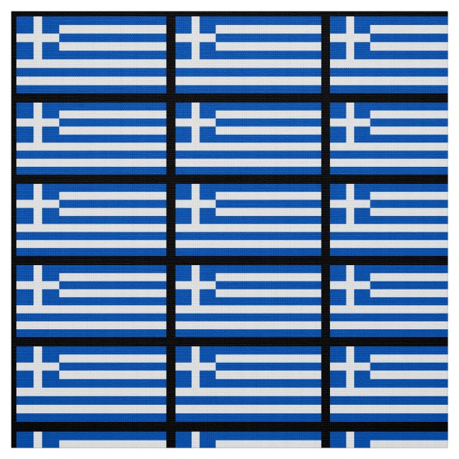 Flag of Greece Fabric (Swatch)