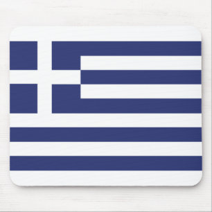 Flag of Greece Mouse Pad
