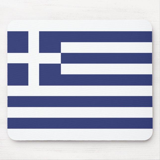 Flag of Greece Mouse Pad (Front)