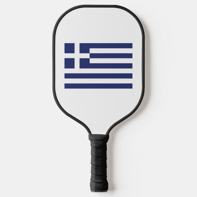 Flag of Greece Pickleball Paddle (Front)