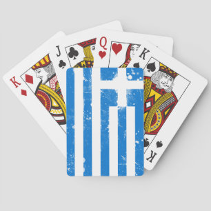 Flag of Greece Playing Cards