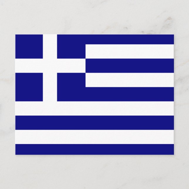 Flag of Greece Postcard (Front)