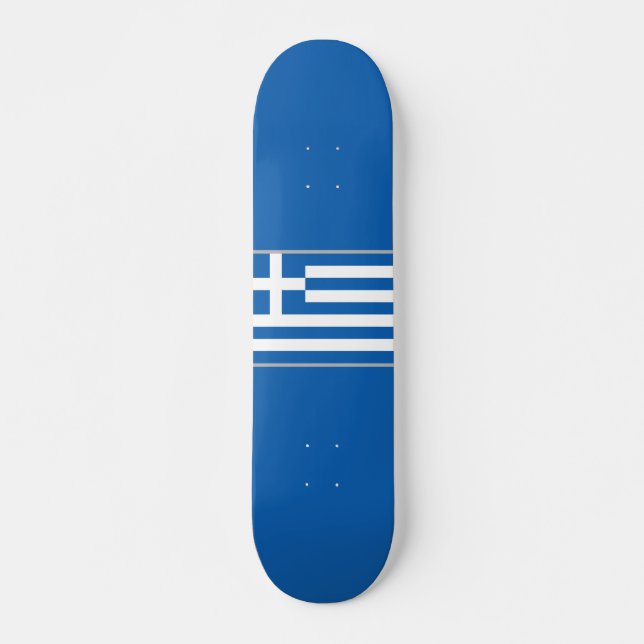 Flag of Greece Skateboard (Front)