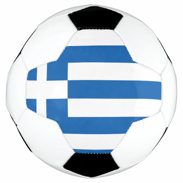 Flag of Greece Soccer Ball (Front)