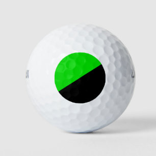 Flag of Green Anarchism Golf Balls