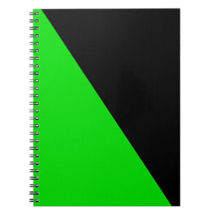 Flag of Green Anarchism Notebook