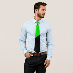 Flag of Green Anarchism Tie