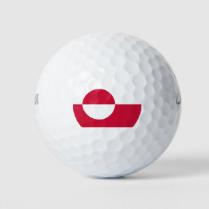 Flag of Greenland Golf Balls